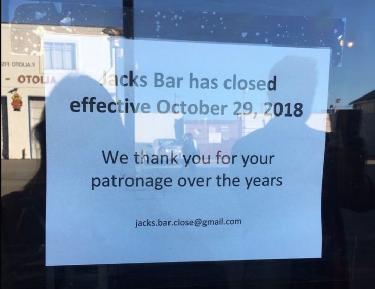 Jack’s Cannery Bar closes along San Francisco waterfront SFBay