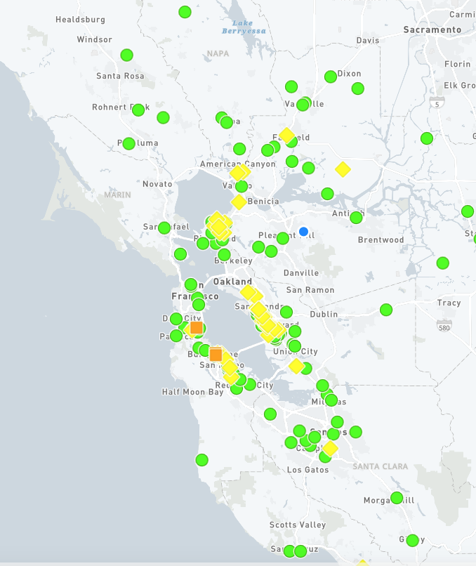 More Than 11 000 Bay Area Customers Still Without Power After Overnight Rain Wind Sfbay