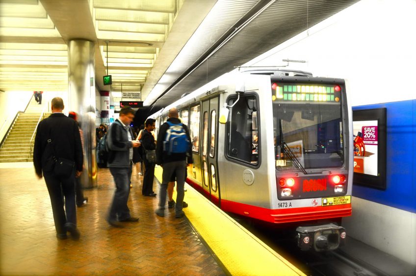 Muni Metro platform